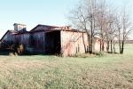Old Barn, Building, bare trees, shed, CMTV02P05_05