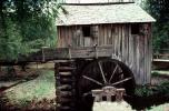 Waterwheel, mill, millhouse, water wheel, building, water power, John Cable Grist Mill, Cades Cove, CMTV02P07_16