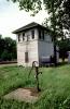 Water Pump, hand crank, Building, Willow Creek, Railroad Signal Tower, CMTV02P12_01
