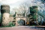 Point Park, Lookout Mountain, entrance, castle, turrets, arch, Chattanooga battlefield, CMTV02P13_18