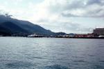 Juneu, Waterfront, Docks, Harbor, Piers, Mountains, CNAV01P03_10