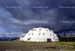 Igloo Hotel, near Denali National Park, dome, building, CNAV01P04_18.0148