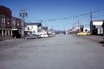 Downtown Nome, Cars, automobile, vehicles,  July 1969