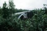 Arch Bridge, Hurricane Gulch Bridge, George Parks Highway, Interstate A-4, Alaska Route 3, Parks Highway