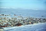 Nome Alaska in the Winter, skyline, buildings, homes, houses, snow, CNAV03P03_03