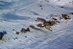 Nome Alaska in the Winter, skyline, buildings, homes, houses, snow