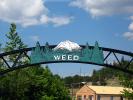 town of, Weed, Siskiyou County, arch, Mount Shasta, CNCD01_080
