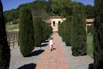 Girl on a Walkway, Napa Valley, CNCD01_155