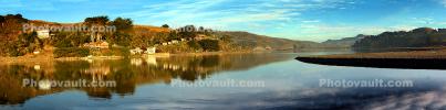 Jenner, Russian River, Reflections, Panorama, CNCD02_169