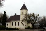 Crows Landing Catholic church, Tower, Stanislaus County