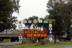 Welcome Sign, City of Newman, Stanislaus County, CNCD02_274