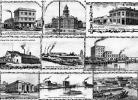 Stockton landmark buildings, 1890's, CNCD03_263C