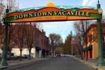 Downtown Vacaville Arch, buildings, CNCD03_277