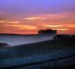 Early Morning Sunrise, sunsight, clouds, fog, Hills, barn, CNCD04_088