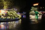 Christmas in the Rain, lights, trees, Freestone, Sonoma County, California