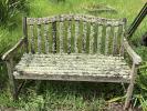 Moss Bench, garden, rustic
