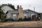Home, House, Stone Chimney, Westely, Stanislaus County