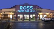 Ross Department Store, Night, Nighttime, Rain, Novato