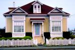 Home, House, Door, Windows, Picket Fence, CNCV02P07_11.1731