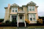 House, Home, Victorian, Building, domestic, domicile, residency, housing, door, steps, chimney, CNCV02P08_08.1731