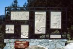 Kennedy Memorial Plaque, Redding, Shasta County, CNCV03P12_13