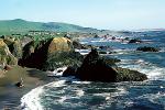 Sonoma County Coast, coastline, shoreline, waves rocks, cliffs, waves, Paintography