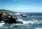 Coastline, north of, Bodega Bay, Pacific Ocean, Sonoma County, 1978, 1970s, CNCV03P13_11