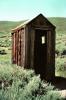 Bodie Ghost Town, outhouse, privy, building, shack