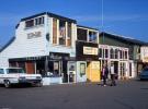 Monterey Pier, Buildings, Car, Shops, Stores, 1960s