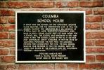 Columbia School House, CNCV05P10_16