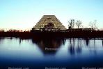 Ziggurat Pyramid, Sacramento River, Evening Sunset, CNCV06P03_17