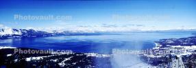 Heavenly Valley, ski lifts, South Lake Tahoe, Panorama