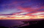 Sunset over Stinson Beach, Bolinas, Marin County, CNCV07P14_02