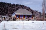 Snow, Cold, Ice, Frozen, Icy, Winter, home, house, building, rural, Dorris, CNCV08P14_15