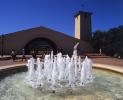 Water Fountain, aquatics, Robert Mondavi Winery, building, tower, arch, Oakville Napa Valley, CNCV09P01_13