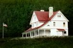 Lighthouse Keepers Home, Heceta Head Lighthouse, Oregon, West Coast, Pacific Ocean, CNOV01P02_17