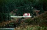 Lighthouse Keepers Home, Heceta Head Lighthouse, Oregon, US Highway 101, West Coast, Pacific Ocean, CNOV01P02_19