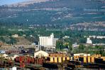 The Dalles, skyline, buildings, lumber yard, CNOV01P03_13.0148
