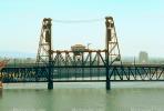 Steel Bridge, Vertical Lift Bridge, Willamette River, Portland, Oregon