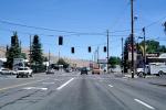 Intersection, Traffic Lights, downtown Klamath, CNOV02P05_10