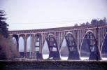 Conde Balcom McCullough Memorial Bridge, US Highway 101, North Bend, Coos Bay, Coos County, Oregon, Truss Bridge