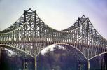 Conde B. McCullough Memorial Bridge, US Highway 101, North Bend, Coos Bay, Coos County, Oregon, Truss Bridge, Landmark, CNOV02P08_14