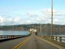 Hood Canal Bridge, William A. Bugge Bridge, floating pontoon bridge, State Route 104, Washington, CNTD01_137