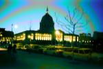 Psychedelic Capitol Building, Olympia, Washington, psyscape