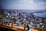 Seattle Harbor, Coastline, Shoreline, Downtown, May 1962, 1960s, CNTV02P03_15