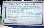 Space Needle Information sign, Seattle, CNTV02P12_19