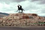 The Scout, Buffalo Bill Statue, Cody, Wyoming, CNWV01P07_01