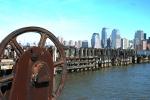Dilapidated Pier, Manhattan, Hudson River, CNYD01_025