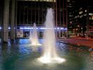Water Fountain, Night, Manhattan
