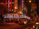 Radio City Music Hall in the night, Cars, Street, Christmas, CNYD01_148